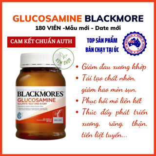 [HÀNG CHÍNH HÃNG] Viên uống Blackmores Glucosamine 1500mg Úc 180 viên mẫu mới