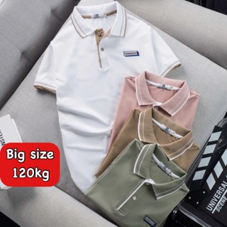 Áo polo nam big size đơn giản form 120kg thoải mái, áo cho bố, quà tặng bạn trai - áo thun nam có cổ Pack H