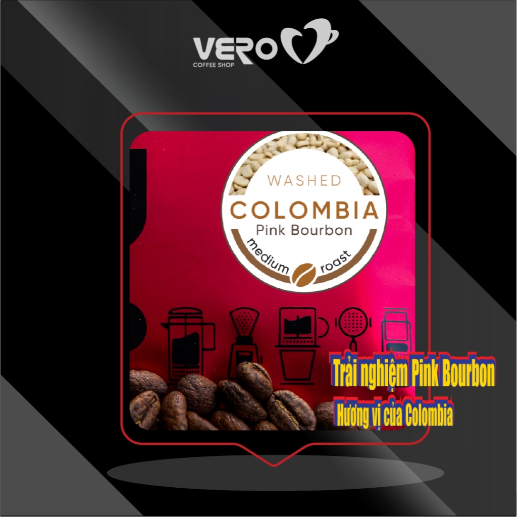 5 Gói trải nghiệm Vero Colombia 20gram ( Hàng tặng không bán )