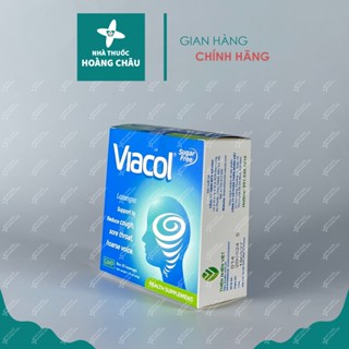 Kẹo Ngậm Thảo Mộc Không Đường Giảm Ho Đau Họng Vietnat Viacol - Hộp 20 Viên
