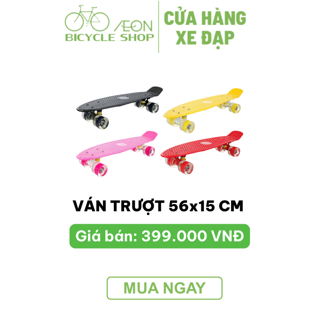 Ván Trượt Penny 4 Bánh Phát Sáng - Aeon Bicyle Shop