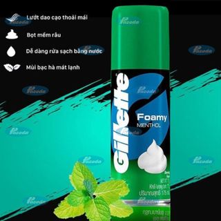 Gel & Bọt cạo râu Gillette (Thoải mái hơn khi cạo râu)