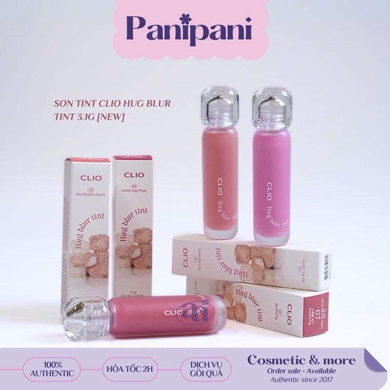 [NEW 2024] Son Tint Clio Hug Blur Tint 3.1g Chất Son Kem Mịn Lì Giữ Màu Lâu Hàng Nội Địa Hàn | BigBuy360 - bigbuy360.vn