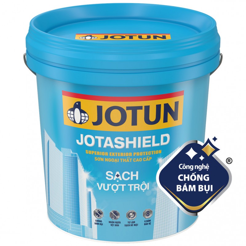 1L - Sơn ngoại thất Jotun Jotashield sạch vượt trội