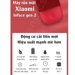 Máy rửa mặt massage XM inFace Gen2 MS2001(BH8)
