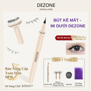 [ NÂNG CẤP MỰC ] Set Bút In Mi Dưới + Kẻ Mắt 2in1 Nét Mảnh Dezone