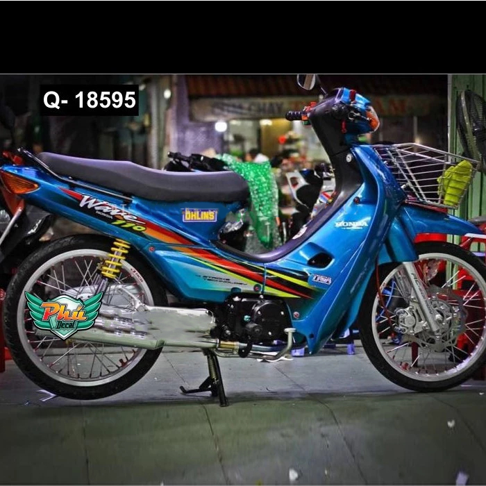 Tem rời wave nhỏ xanh ngọc B -1