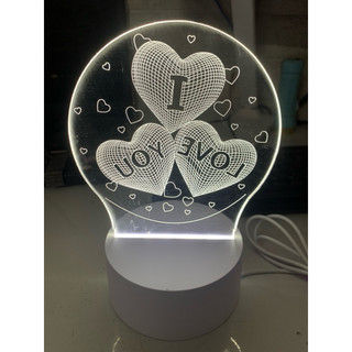 Đèn ngủ,trang trí 3d mica siêu đẹp