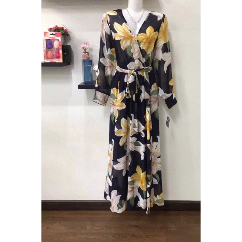 [HÀNG USA] ĐẦM MAXI IN HOA - KATE AND LILY