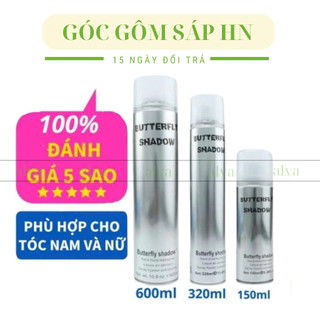  Gôm Xịt Tóc Keo Xịt Tóc Butterfly Shadow 150ml 320ml 600ml Chính hãng. Tạo Kiểu Và Giữ Nếp Cho Tóc. 
