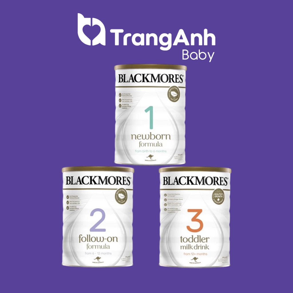 Sữa Blackmores Úc 900gr giúp tăng cân, tăng chiều cao cho bé