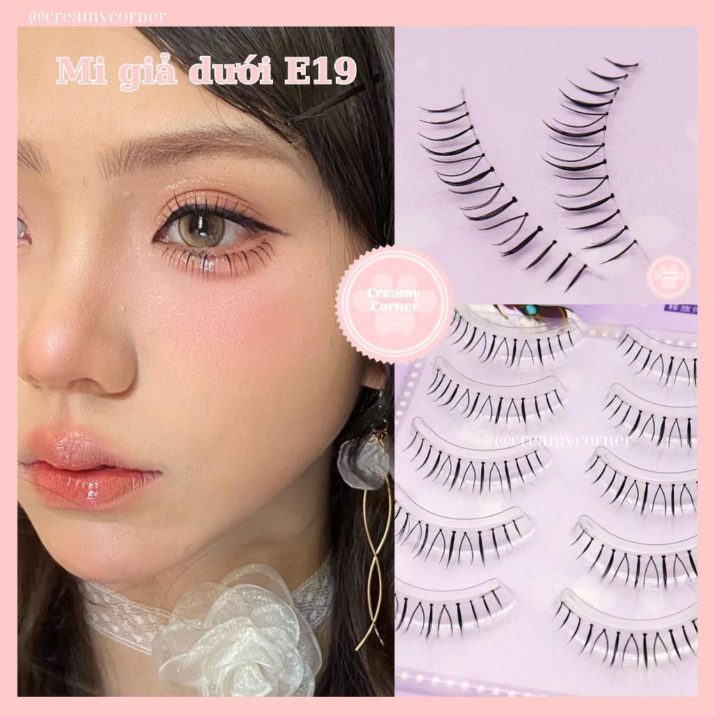 [HÀNG CÓ SẴN] Mi giả dưới đa tầng makeup douyin mã E19