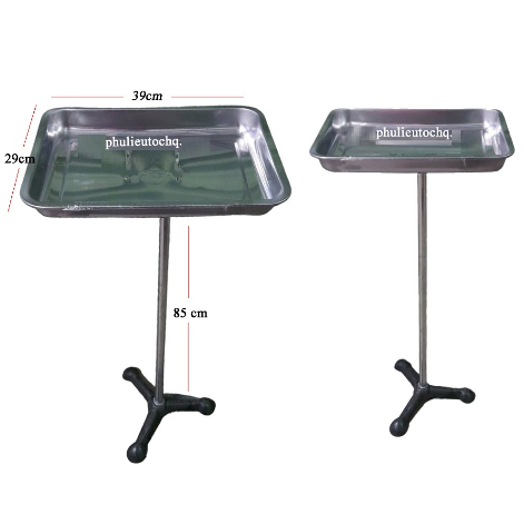 Chân mâm inox để dụng cụ tóc