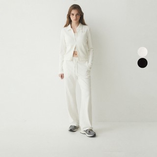 Quần WHO.A.U Ribbed Wide Pants_WHTME4T61F