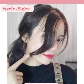 Tóc Mái Giả LAYER, Tóc Kẹp Phồng 2 Bên phong cách Hàn Quốc giống tóc thật HaminStore