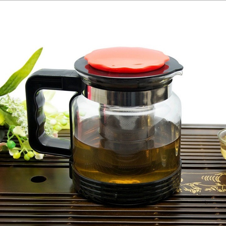 [8160] ấm pha trà thuỷ tinh cao cấp có lõi lọc 750 ml