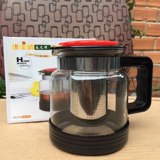 [8160] ấm pha trà thuỷ tinh cao cấp có lõi lọc 750 ml