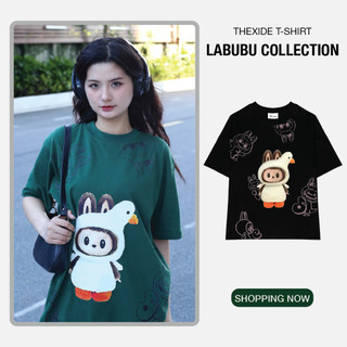 Áo Thun THE XIDE in hình LABUBU VỊT Chính Hãng Unisex Form Rộng Oversize Premium Cotton 100% 270gsm