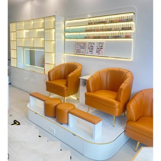 Bộ Ghế Sofa Đơn, Ghế Thư Giãn Cho Một Người Ngồi Decor Tiệm Nail, Spa, Phòng Khách Siêu Xinh Giao Hàng Toàn Quốc