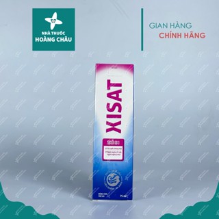 Xịt mũi nước biển sâu XISAT Trẻ em 75ml giúp vệ sinh mũi, phòng ngừa sổ mũi, ngạt mũi và viêm xoang