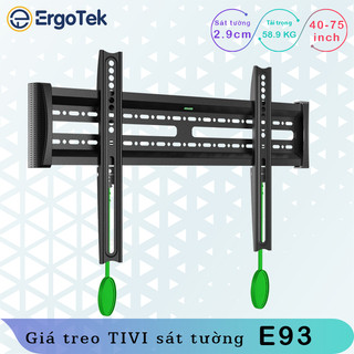 E92-GG - Giá treo tivi Nghiêng - Gật gù - Điều chỉnh nghiêng 12 độ - Điều chỉnh chúc tivi - Ergotek - C2-T C2T NB