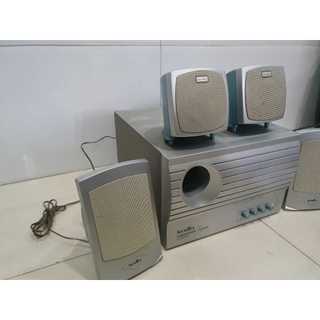 HÀNG CŨ -BỘ LOA SOUNDMAX 4.1 5000/A4000 màu đen/Trang, còn mới giá rẻ