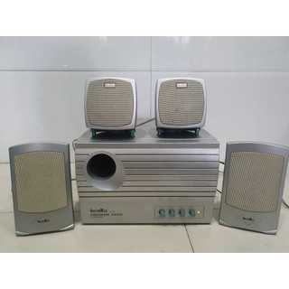 HÀNG CŨ -BỘ LOA SOUNDMAX 4.1 5000/A4000 màu đen/Trang, còn mới giá rẻ