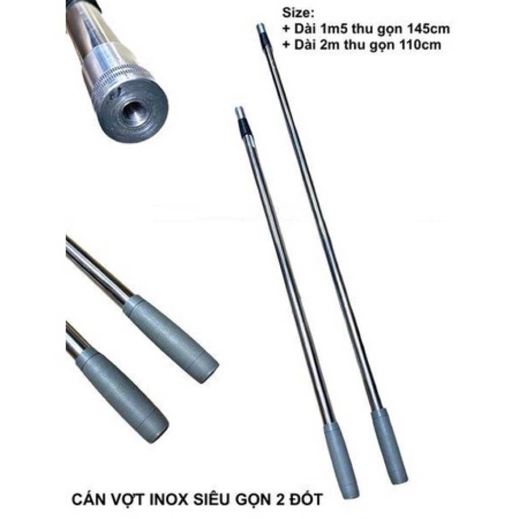 Cán vợt Inox CC