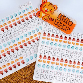 Sticker nhiệt dán bình sữa và đồ dùng cho bé (có chống nước) / Sticker Gấu , thỏ, khủng long, sóc, hổ