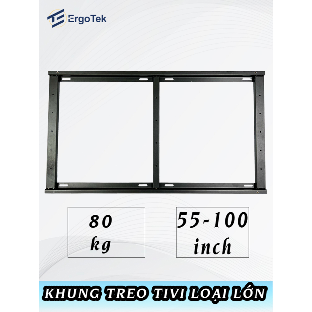 E95 [55-100 inch] Khung treo tivi cỡ lớn - Khung treo tivi phẳng sát tường - Tv #65inch #85inch
