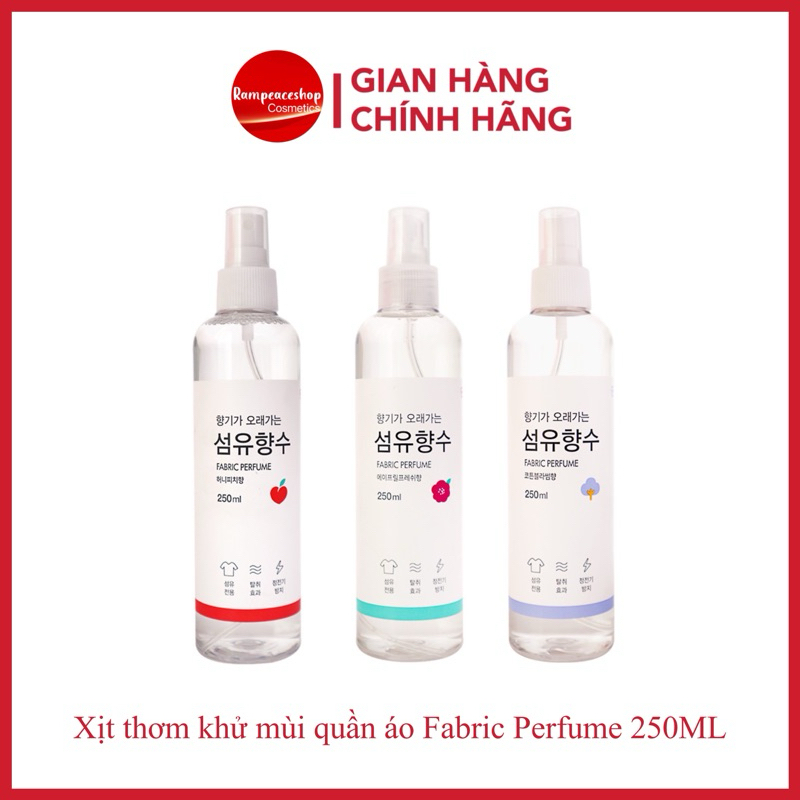 (2024-2025) Xịt Thơm Quần Áo Fabric Perfume Hàn Quốc