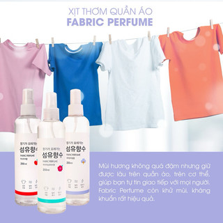 (2024-2025) Xịt Thơm Quần Áo Fabric Perfume Hàn Quốc