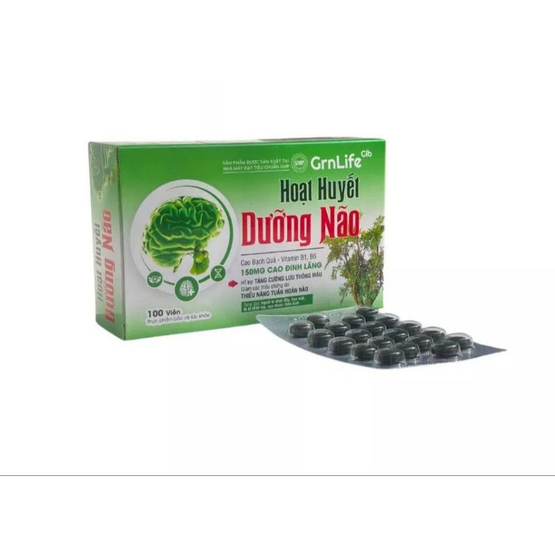 combo 5 hộp hoạt huyết dưỡng não