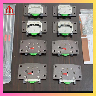 Bánh xe cửa lùa giảm chấn, Bánh xe giảm chấn tủ áo.