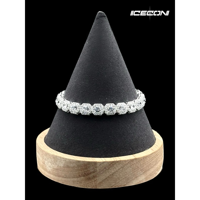 Lắc Tay Bạc Tennis V2  Lấp Lánh Icecon ( Tennis Bracelet V2 )