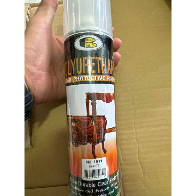 Sơn xịt bóng gỗ PU Polyurethane Bonsy 600ml