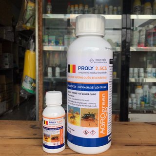 Thuốc diệt ruồi Proly 2.5CS (Chai 1 lít)