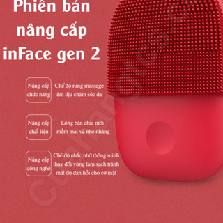 Máy rửa mặt XM inFace gen2 (đỏ)-MS 2001(BH8)