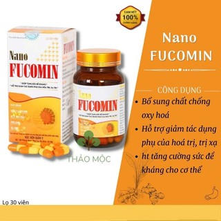 Nano Fucomin Học Viện Quân Y- Hỗ Trợ Điều Trị Trị Xạ