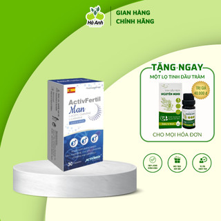 Viên Uống Activfertil Man Tăng Cường Sức Khỏe Nam Giới (Hộp 30 Viên)