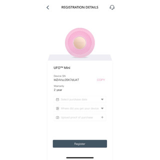 (CHÍNH HÃNG)(SẴN)Máy đắp mặt nạ Foreo UFO used