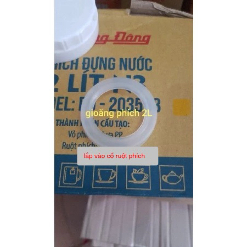Gioăng  cổ ruột  phích 2L và 3,2L Rạng Đông