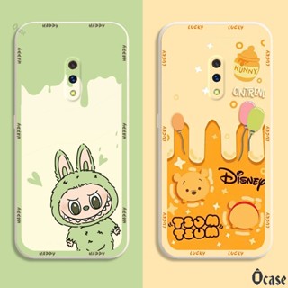 Ốp lưng Realme X / Oppo K3 Labubu Mèo Vịt cạnh viền vuông có bảo vệ camera