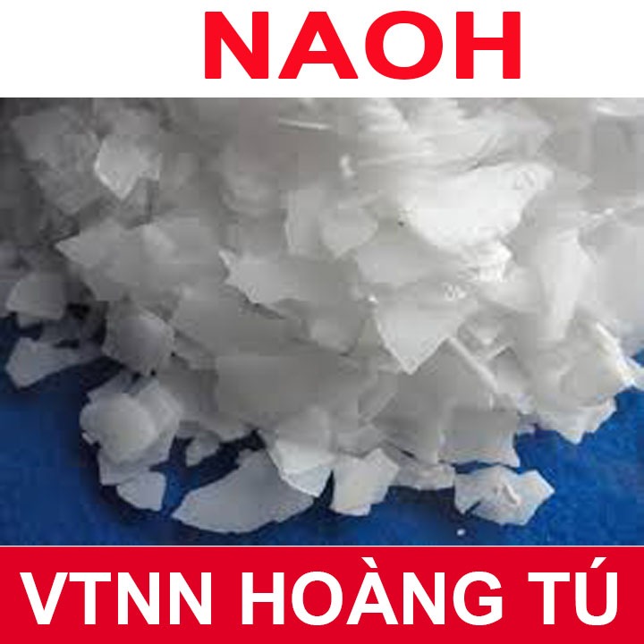 NaOH Tinh Khiết Làm Xà Phòng, Mỹ Phẩm, Thí Nghiệm, Natri Hydroxide, Sodium Hydroxit - gói 1kg
