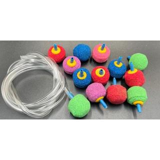 Cục sủi oxy tròn mịn nhiều màu sắc