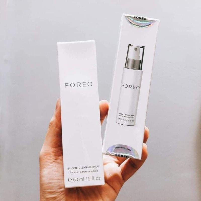 Xịt vệ sinh Máy rửa măt Foreo Silicone Cleasing Spray 60ml