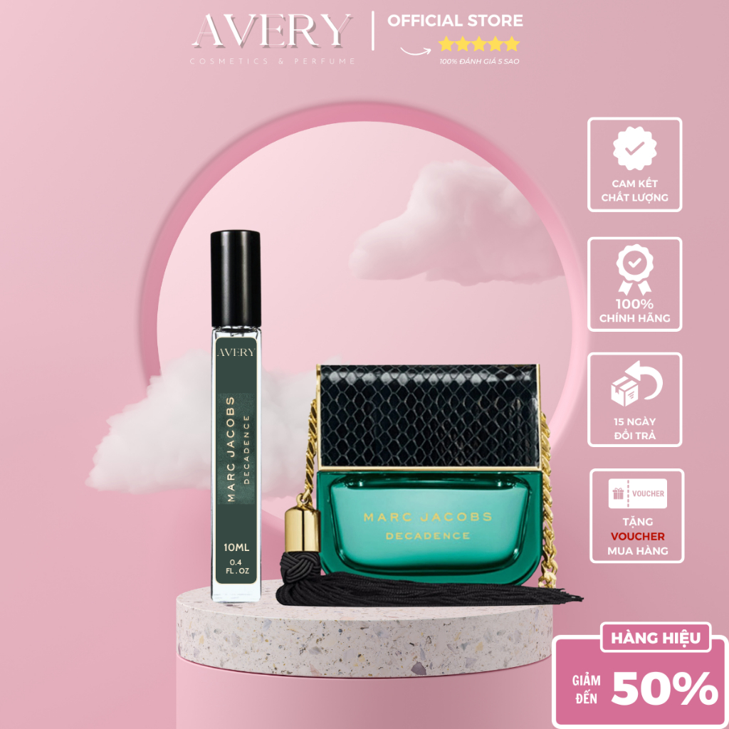 [Hàng Chiết] Nước Hoa M.arc Jaco.bs Decade.nce EDP