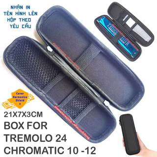  Hộp EVA Bao Đựng Kèn Harmonica Tremolo Chromatic Các Loại Nhận In Tên Hình Theo Yêu Cầu 