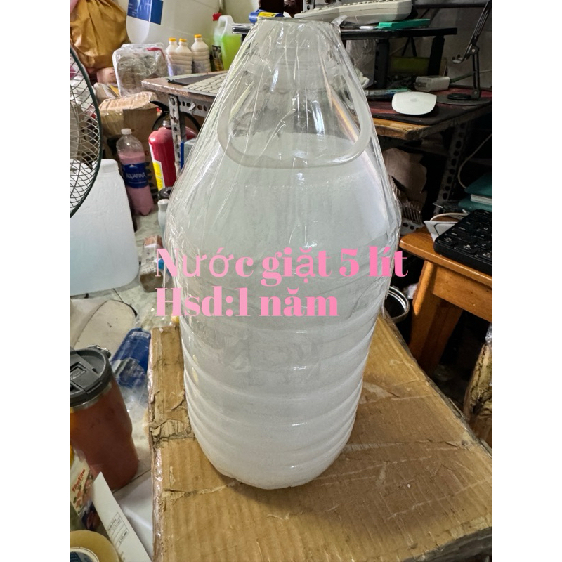 Nước giặt hàng rời 5 lít (hình mẫu 30 lít)