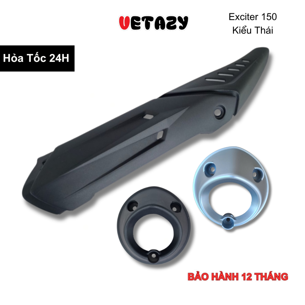 Ốp Pô Ex 150 Thái, Ốp Pô Ex150 Thái, Ốp Bô Xe Exciter 150 kiểu Thái Phụ Tùng Xe Máy Vetazy